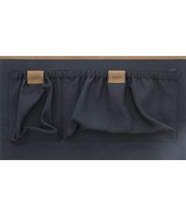 Plevier Colmar leren laptoptas met voorvak 15,6 inch bruin