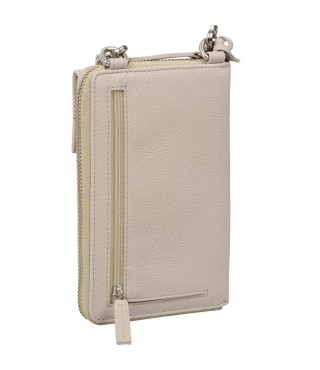 BURKELY Soft Skylar Phone Wallet Gentle Grey