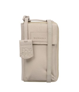 BURKELY Soft Skylar Phone Wallet Gentle Grey